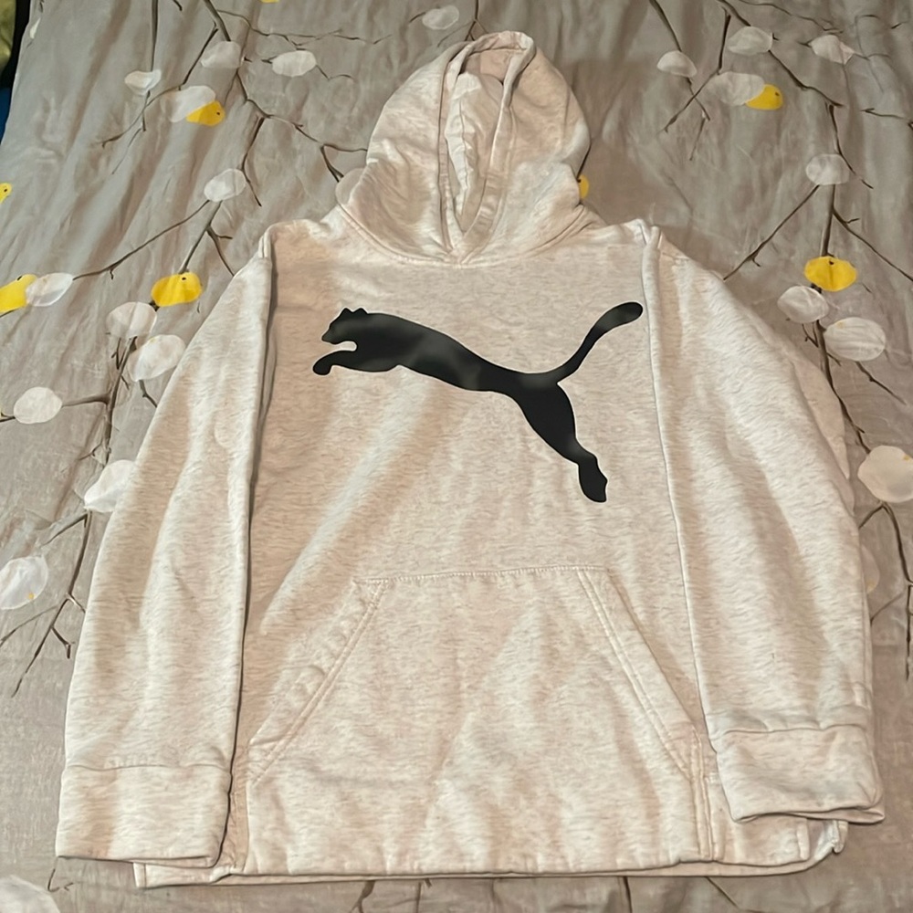 Puma boys L 14-16 logo hoodie